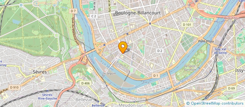 localisation de l'entreprise MADAME JULIE COLLIN à BOULOGNE-BILLANCOURT