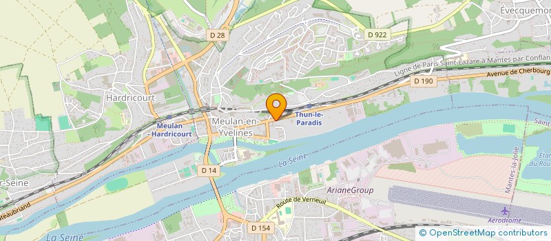 localisation de l'entreprise MADAME JULIE CONTINENT  MEULAN-EN-YVELINES