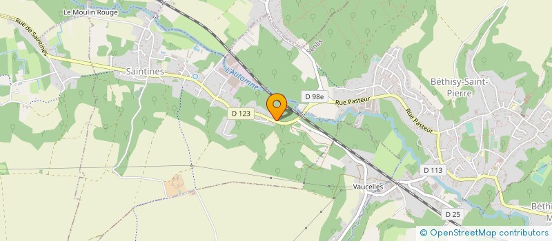 localisation de l'entreprise MADAME JULIE COPIN  SAINTINES