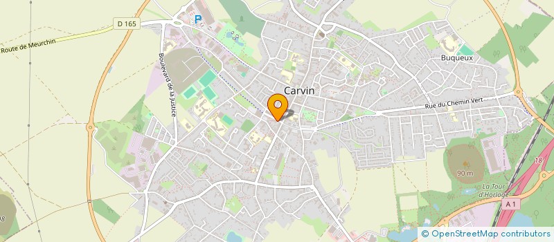 localisation de l'entreprise MADAME JULIE COPPIN  CARVIN