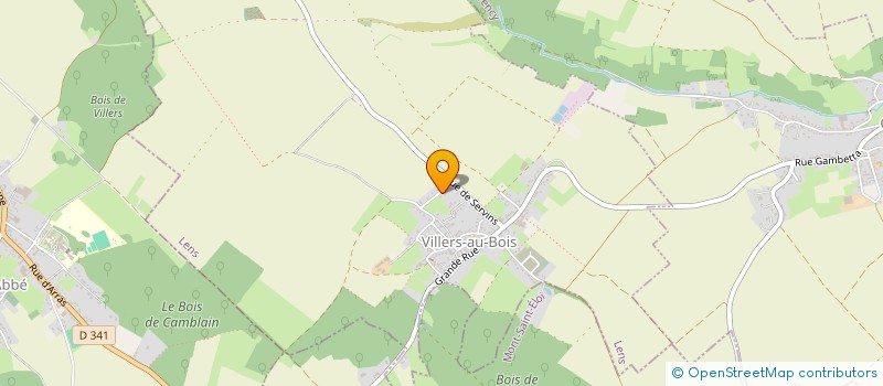 localisation de l'entreprise MADAME JULIE COQUART à VILLERS-AU-BOIS