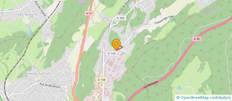 localisation de l'entreprise MADAME JULIE COQUILLARD  EVANS