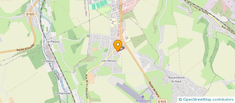 localisation de l'entreprise MADAME JULIE CORNEE  SAINT-AUBIN-SUR-SCIE