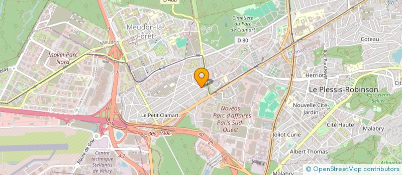 localisation de l'entreprise MADAME JULIE COSNUAU à CLAMART