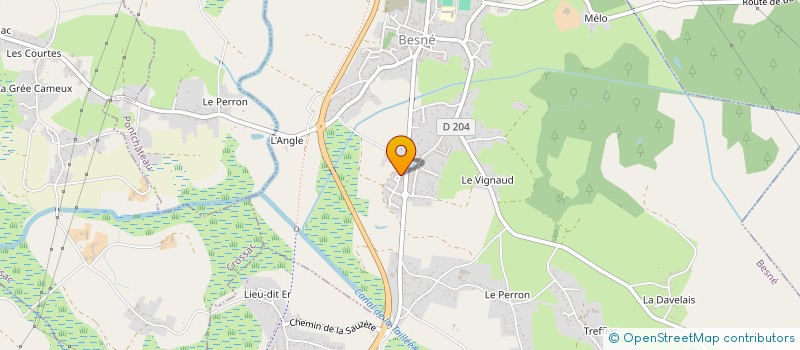 localisation de l'entreprise MADAME JULIE COSSAIS  BESNE