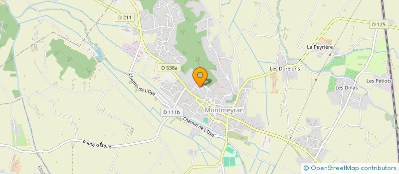 localisation de l'entreprise MADAME JULIE COSTE  MONTMEYRAN