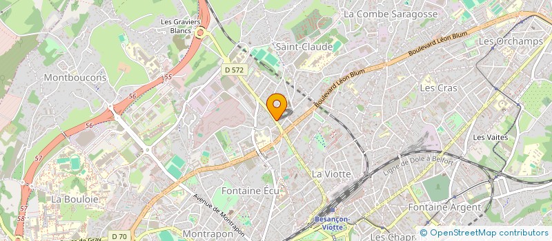 localisation de l'entreprise MADAME JULIE COURDEROT  ORNANS