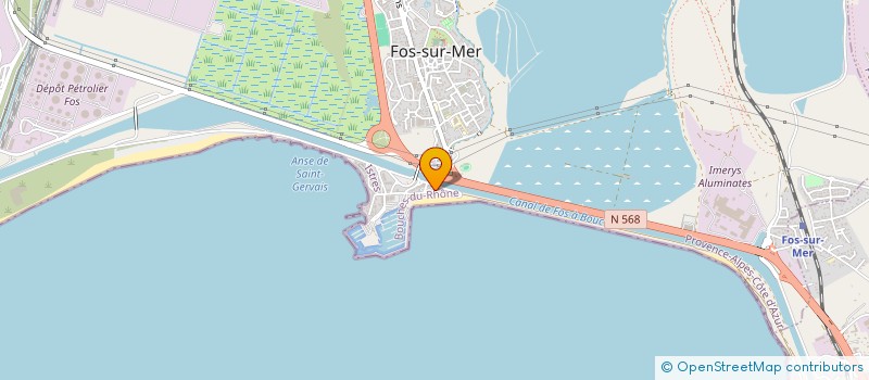 localisation de l'entreprise MADAME JULIE COURSEAUX  FOS-SUR-MER