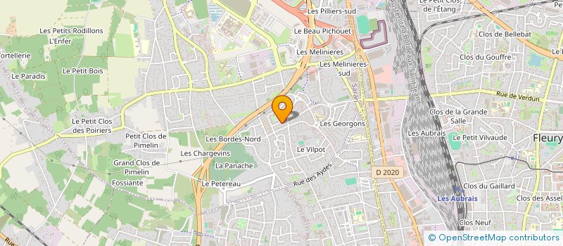 localisation de l'entreprise MADAME JULIE COURTEL  SARAN