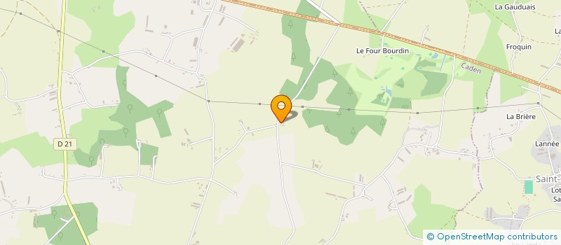 localisation de l'entreprise MADAME JULIE COURTY  CADEN