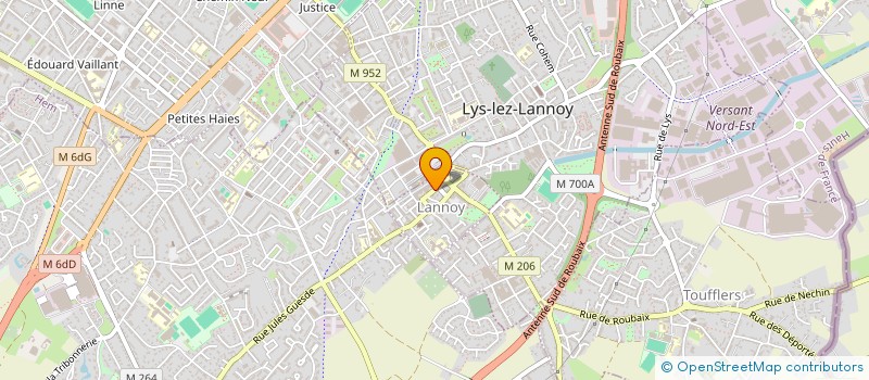 localisation de l'entreprise MADAME JULIE COURVOISIER  LANNOY