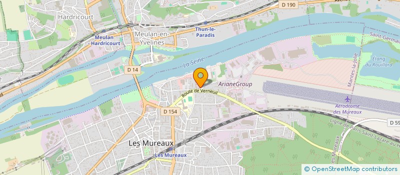 localisation de l'entreprise MADAME JULIE COUVRET à LES MUREAUX
