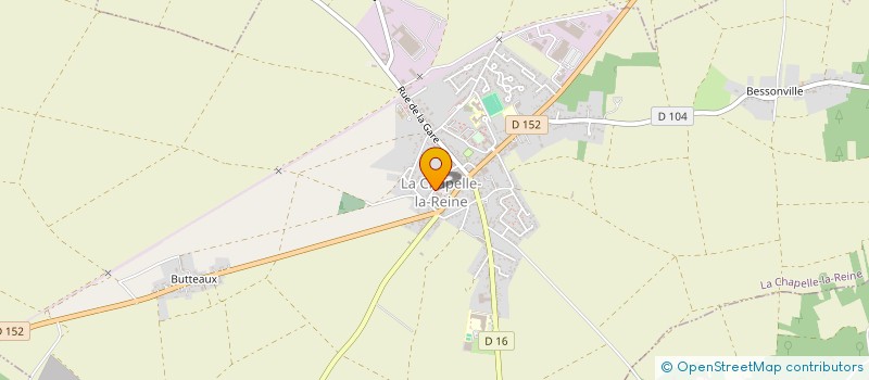 localisation de l'entreprise MADAME JULIE CREFF  LA CHAPELLE-LA-REINE