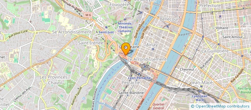 localisation de l'entreprise MADAME JULIE CREVEAUX  LYON