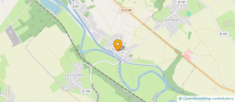 localisation de l'entreprise MADAME JULIE CRISPIN  DREVANT