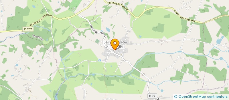 localisation de l'entreprise MADAME JULIE CUMENAL  SAINT-SULPICE-D'EXCIDEUIL