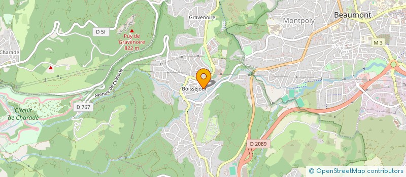 localisation de l'entreprise MADAME JULIE CUNY à CEYRAT