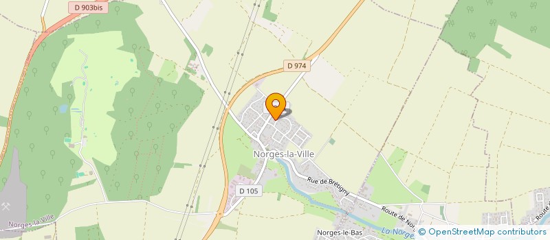 localisation de l'entreprise MADAME JULIE DA ROCHA DDA ROCHADA ROCHA DA ROCHADA ROCHA  NORGES-LA-VILLE