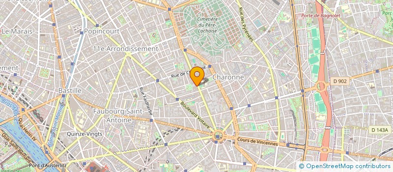 localisation de l'entreprise MADAME JULIE DAMASE  PARIS