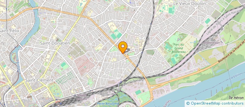 localisation de l'entreprise MADAME JULIE DANO  NANTES