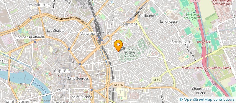 localisation de l'entreprise MADAME JULIE DAPREMONT à TOULOUSE