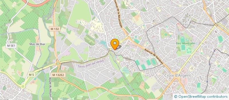 localisation de l'entreprise MADAME JULIE DARROUSSAT à MONTPELLIER