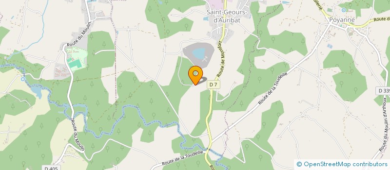 localisation de l'entreprise MADAME JULIE DARTIGUELONGUE  VICQ D AURIBAT