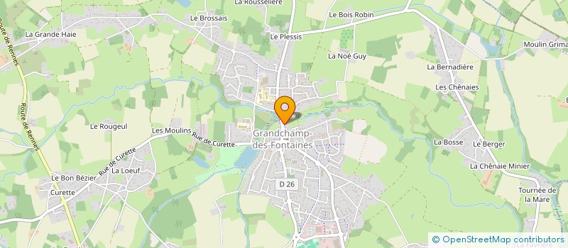 localisation de l'entreprise MADAME JULIE DAUGAN  TREILLIERES