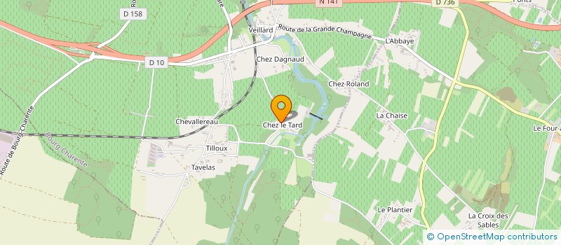 localisation de l'entreprise MADAME JULIE DAUGE à BOURG-CHARENTE