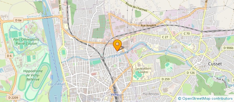 localisation de l'entreprise MADAME JULIE DAULAT  DAX