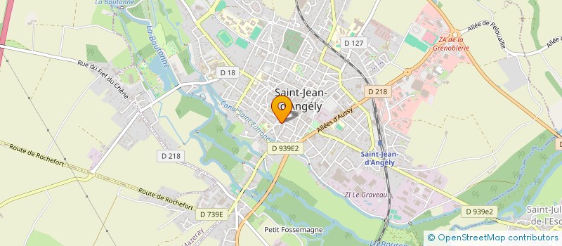 localisation de l'entreprise MADAME JULIE DAVID  SAINT-JEAN-D'ANGELY