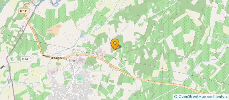 localisation de l'entreprise MADAME JULIE DAVIN  GRILLON