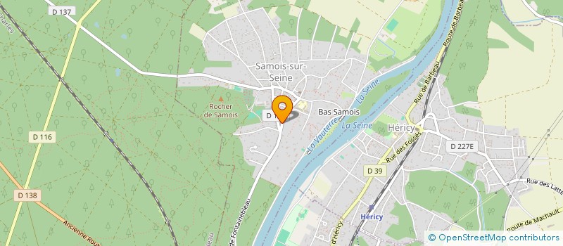 localisation de l'entreprise MADAME JULIE DE ALMEIDA  SAMOIS-SUR-SEINE