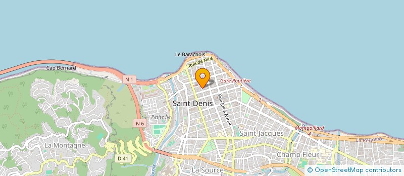 localisation de l'entreprise MADAME JULIE DE-LAMOTHE  SAINT-DENIS