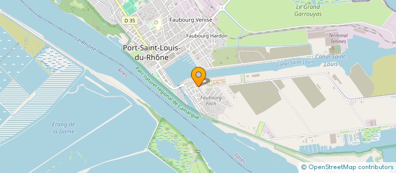 localisation de l'entreprise MADAME JULIE DE MATTIA à PORT-SAINT-LOUIS-DU-RHONE