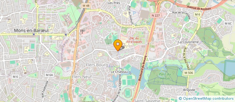 localisation de l'entreprise MADAME JULIE DEBLIQUI à VILLENEUVE-D'ASCQ