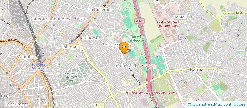 localisation de l'entreprise MADAME JULIE DEBON à TOULOUSE