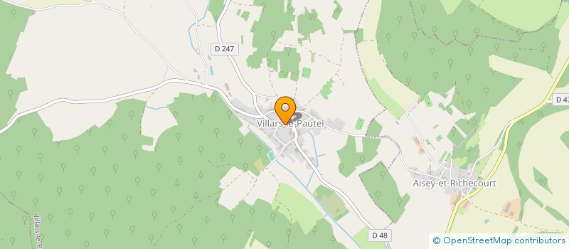 localisation de l'entreprise MADAME JULIE DEBOUCHE  VILLARS-LE-PAUTEL