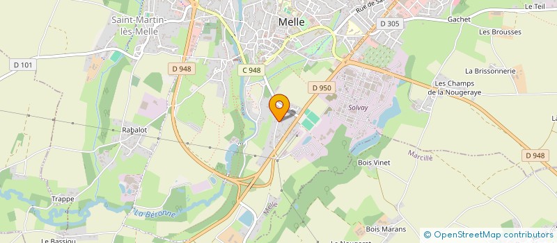 localisation de l'entreprise MADAME JULIE DEBRAEVE  MELLE