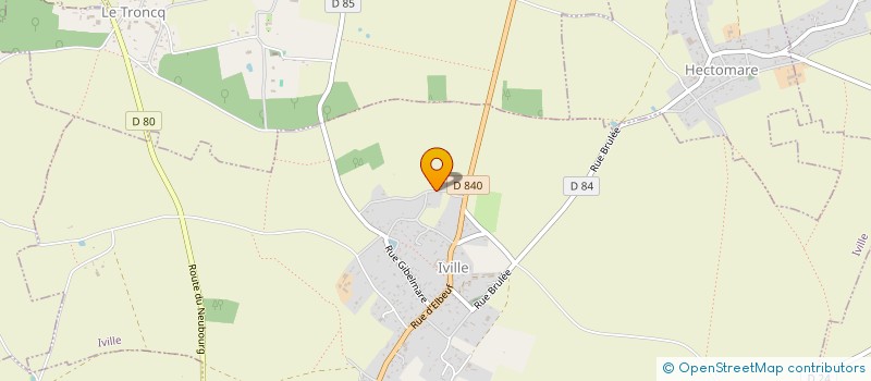 localisation de l'entreprise MADAME JULIE DEBRAY  IVILLE