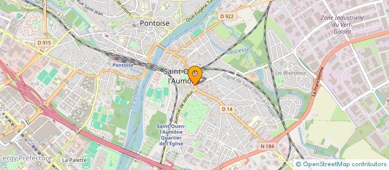 localisation de l'entreprise MADAME JULIE DECLE à SAINT-OUEN-L'AUMONE
