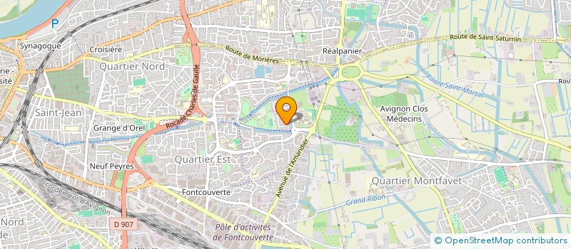 localisation de l'entreprise MADAME JULIE DECOUZON  AVIGNON