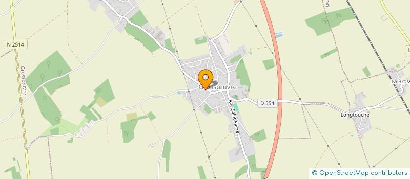 localisation de l'entreprise MADAME JULIE DEFFARGES  GROSSUVRE