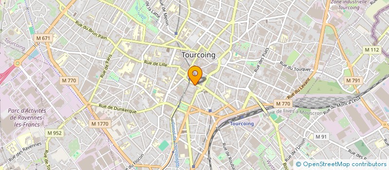 localisation de l'entreprise MADAME JULIE DEJAS à TOURCOING