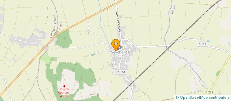 localisation de l'entreprise MADAME JULIE DEJOUHANNET  SEYCHALLES