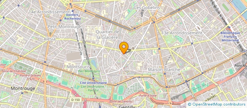 localisation de l'entreprise MADAME JULIE DEL GOBBO  PARIS