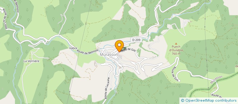 localisation de l'entreprise MADAME JULIE DELAIR  MURASSON