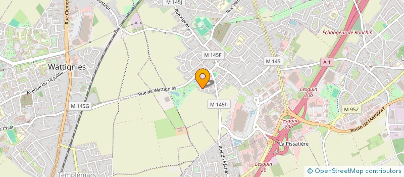 localisation de l'entreprise MADAME JULIE DELATTRE  FACHES-THUMESNIL