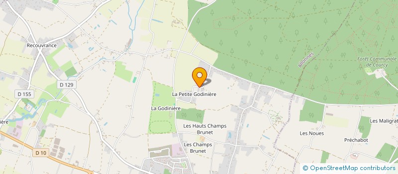 localisation de l'entreprise MADAME JULIE DELAUNAY  ALLONNES