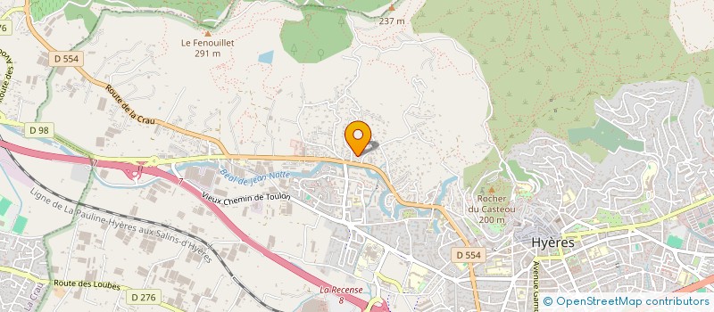 localisation de l'entreprise MADAME JULIE DELEAGE à HYERES